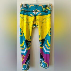 Fiber Colombian Leggings High Waist, Butt Lifting, Workout ( one size )